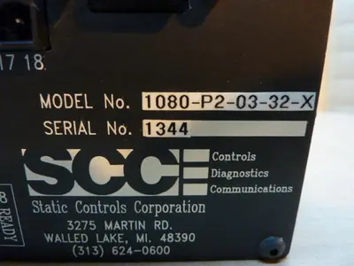 Used STATIC CONTROL SYSTEMS 1080-P2-03-32-X Interface Monitors Michigan US | Ideal Machinery #585184
