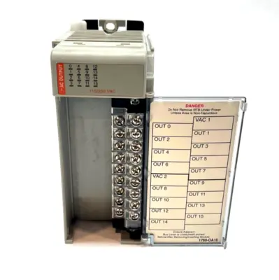 Used Allen-Bradley Ser. A CompactLogix Digital Output Module 16-Point PLC Input & Output Michigan US | Maverick Industrial Sales #1390798