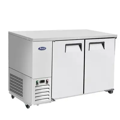 New | in-Stock Atosa New Atosa MBB59GR 59" Back Bar Cooler Stainless Steel Bottle Coolers Illinois US | Falcon Restaurant Supply #1375364