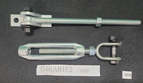 *NEW* Surface Mount Galvanized M20 Turnbuckle 040A0102 ⚡️🇺🇸 SHIP+WARRANTY