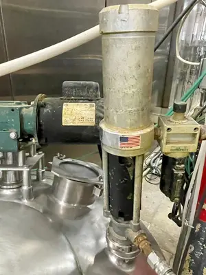 APV Crepaco Jacketed Tank with Pressure Vessel