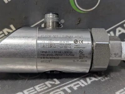 Turck PS100R-503-LI2UPN8X-H1141 Rotatable Pressure Transmitter Used
