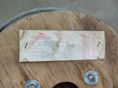 400 ft.,  3/8" Steal Wire