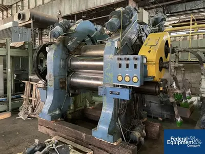 USED Adamson United 48" Adamson NFM Welding Engineers Calender  Sheet Line