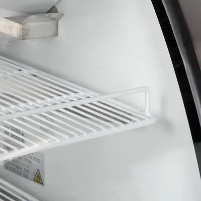 47" wide curved glass refrigerated Deli Case - 3 colors