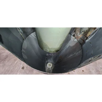 Used 28" Diameter Mild Steel Cyclone Separator