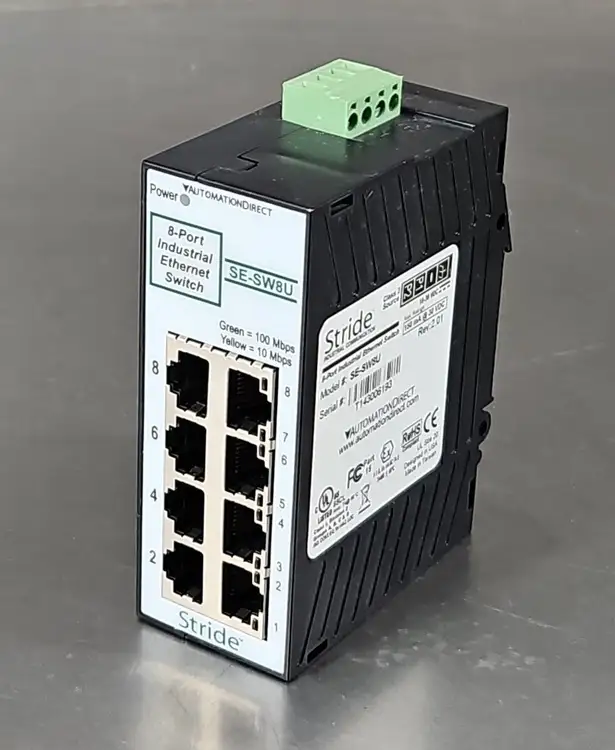 Used AutomationDirect , Stride Communication Stride SE-SW8U Network Switches South Carolina US | Palmetto Automation #1158927