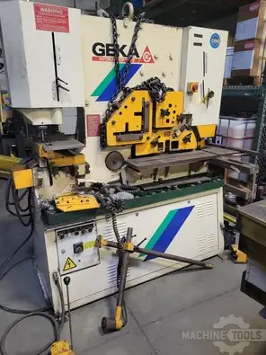 Used 2000 GEKA HYD-110 Ironworkers Florida US | Southern Fabricating Machinery Sales, Inc. #1486990