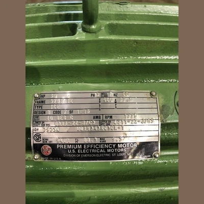 US Motors 50 HP Electric Motor