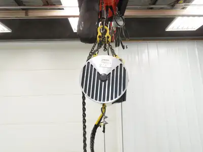 Ingersoll Zimmerman BA020120 Pneumatic Air Balancer 6' Travel 400Lb w/Load Block