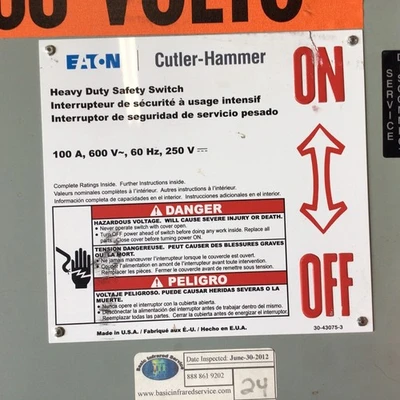Used Cutler-Hammer DH363NGK Misc Electrical & Power Parts California US | Davliegogo LLC #1709788
