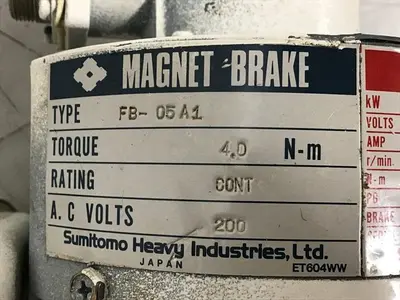 Used SUMITOMO FS263MTCT16 Motors (misc) | Ideal Machinery #661953