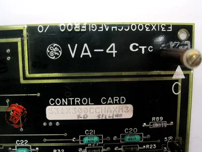 GENERAL ELECTRIC 531X300CCHAXM3 CONTROL CARD