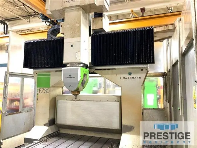 Used 2010 ZIMMERMANN FZ-30 Gantry Machining Centers (incld. Bridge & Double Column) New York US | Prestige Equipment #1261927