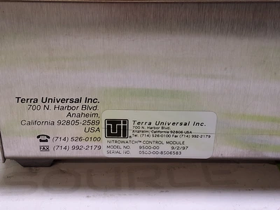 TERRA UNIVERSAL 9500-00 NITRO WATCH CONTROLLER