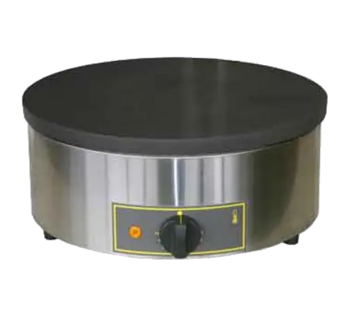 Equipex 350FE 13 3/4" Single Crepe Maker w/ Cast Iron Plate, 120v