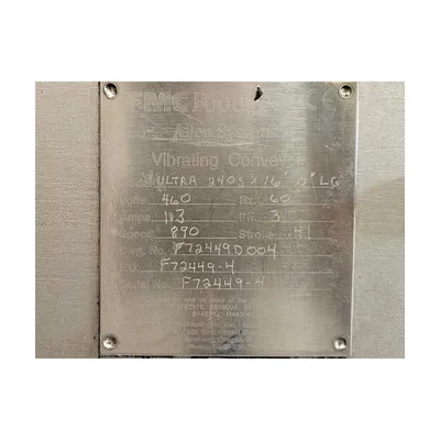 USED FMC FOODTECH ULTRA