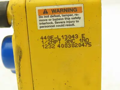 Allen Bradley 440E-L13043 E Lifeline 4 Guardmaster Cable Pull Safety Stop Switch
