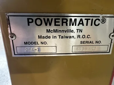 25A-1 | Powermatic | Shapers