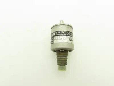 BEI H20EB-37-F12-SS-600-A-3904R-EM16-5V Rotary Encoder 3/8" Shaft 7-Pin 600 Inc