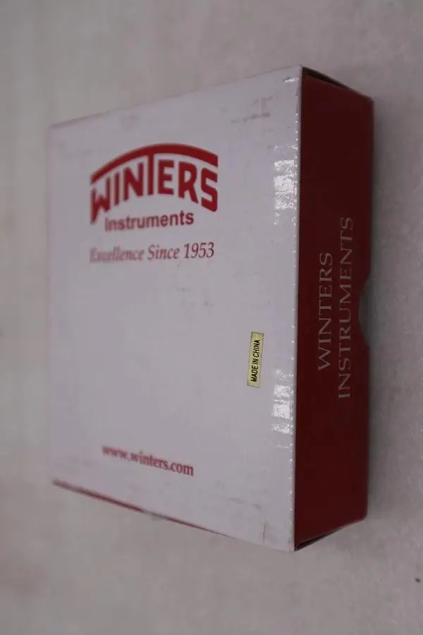 NEW OPEN BOX winters 38VL12 fire sprinkler system pressure guage STK GF63A
