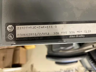 USED ALLEN-BRADLEY 2192F-BJC-24R-111 Q
