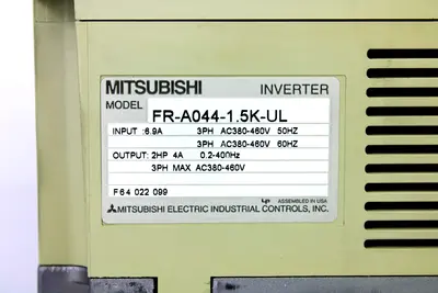 USED MITSUBISHI ELECTRIC FR-A044-1.5K-UL