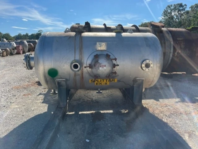 Used 2000 TATE METAL WORKS 1,000 GALLON Stainless Steel Tanks New Jersey US | Perry Equipment #123019