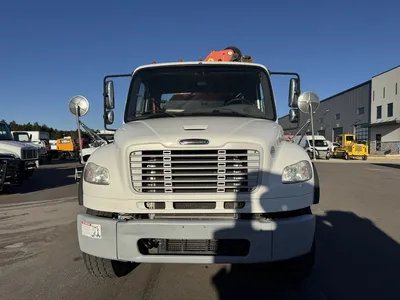 Used 2016 FREIGHTLINER M2 106 PALFINGER HYDRAULIC KNUCKLE BOOM LOADER CRANE Truck-Mounted Cranes Minnesota US | Carco Truck & Equipment #1513875