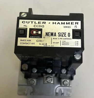 USED CUTLER-HAMMER C10B-1