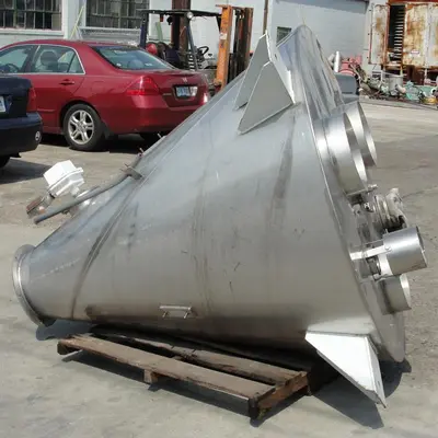 SPC6944  Bin Hopper Silo 28 cu.ft., bulk storage bin, Stainless Steel
