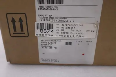 Rosemount 2090P/ 2090PG2S22G1C6 Pressure Transmitter - STOCK SGF138