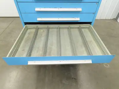 Nu-Era Modular Tool Storage Cabinet 9 Drawer 45x28x61" Stanley Vidmar Lista