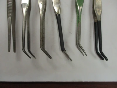 Used Misc Long Tweezer's (QTY 6) "AS IS"