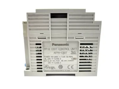 Used Panasonic C60T Control Unit Version 2.7 w/ AFPX-COM4 PLC Processors Michigan US | Maverick Industrial Sales #1389202
