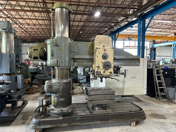 6' x 15" AMERICAN Radial Arm Drill