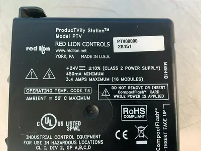 Used RED LION PTV00000 Automation Control (HMI) Ohio US | HGR 24 #1455462