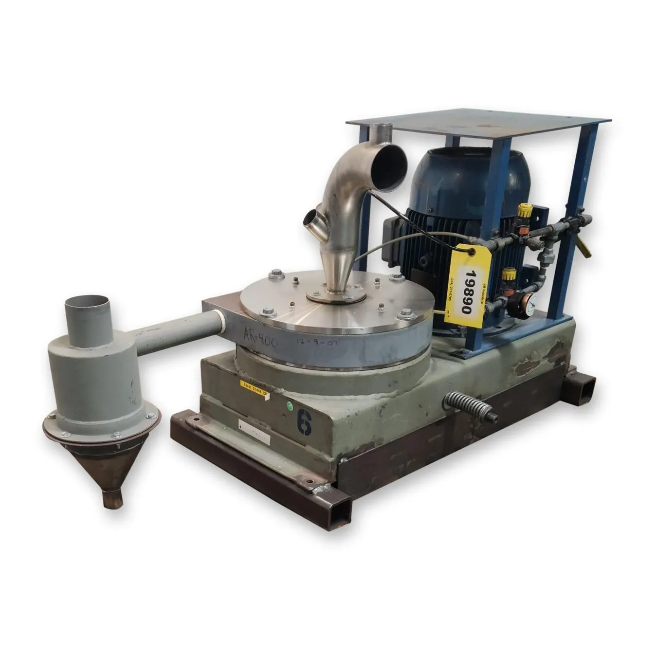 Used Vertical Shaft Impact Mill for grinding Chrome metal powders
