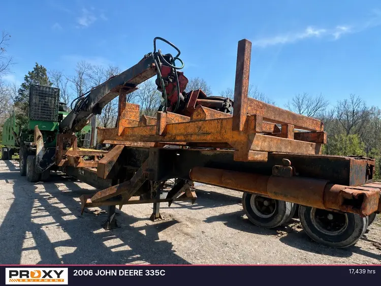 Used 2006 JOHN DEERE 335C Log Loader Ohio US | Proxy Equipment #1425985