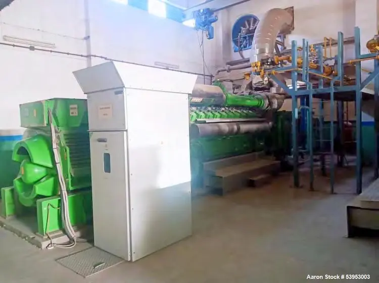 Used JENBACHER JGS 620F Diesel Generators Illinois US | Aaron Equipment #130716