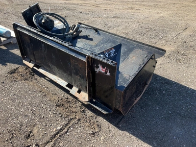 Used BOBCAT HYDRAULIC ROTOTILLER SKID STEER ATTACHMENT Rotary Tillers Michigan US | Miedema Asset Management Group #1579241
