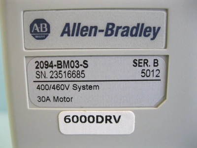 USED Allen-Bradley 2094-BM03-S