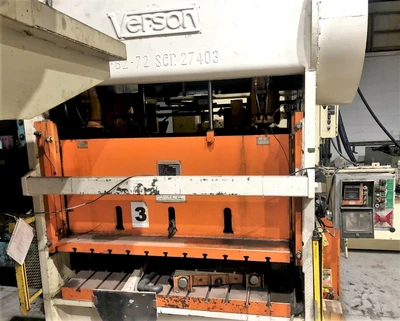 USED 1979 VERSON VERSON 150-B2-72 PRESS