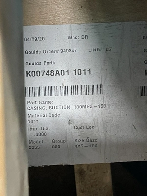 USED Goulds 3355
