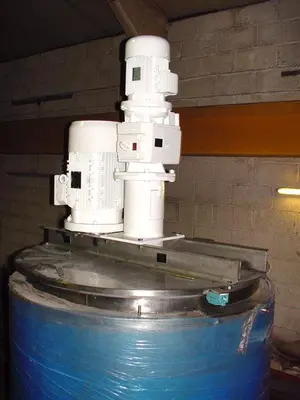 1,100 L S/S Electrically Heated Jacketed Cooker Tank