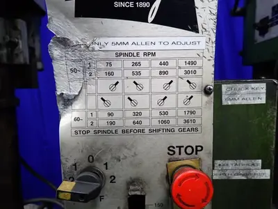 22" Drill Press Station