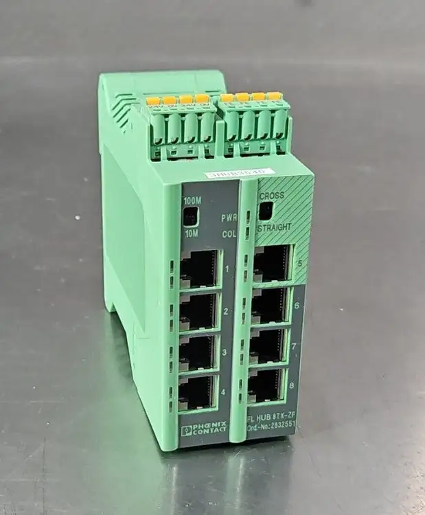 Used Phoenix Contact Phoenix Contact FL HUB 8TX-ZF Network Hubs South Carolina US | Palmetto Automation #1157820