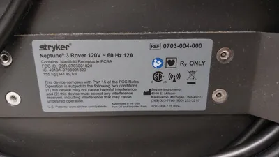 2020 STRYKER NEPTUNE 3 MEDICAL EQUIPMENT | Platinum Group (8)