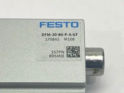 DFM-20-80-P-A-GF, 170845 | Festo DFM-20-80-P-A-GF Guided Drive Cylinder 20mm Bore 80mm Stroke 170845 - New Other