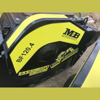 MB BF 120.4 S2 Jaw Crusher Excavator Attachments